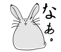 ooita rabitt sticker sticker #2521885