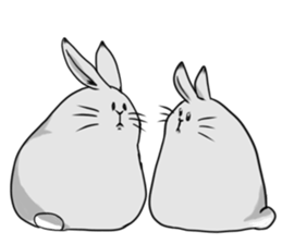 ooita rabitt sticker sticker #2521888