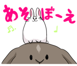 ooita rabitt sticker sticker #2521894