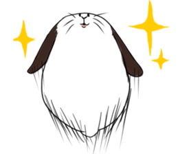 ooita rabitt sticker sticker #2521909