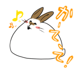ooita rabitt sticker sticker #2521922