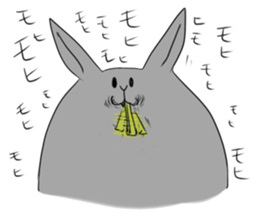 ooita rabitt sticker sticker #2521923