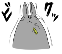 ooita rabitt sticker sticker #2521924