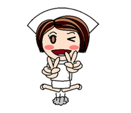 Nan is a nurse Part.2 (Eng.) sticker #2522102