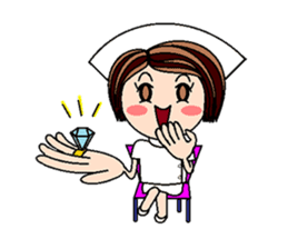 Nan is a nurse Part.2 (Eng.) sticker #2522108