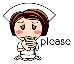 Nan is a nurse Part.2 (Eng.) sticker #2522120