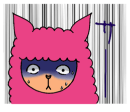 colorful alpacas! sticker #2522318