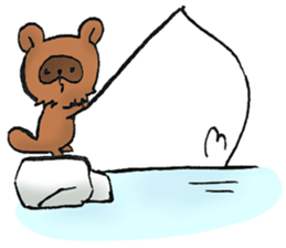 Boss of Raccoon dog sticker #2522406