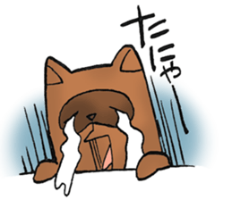 Boss of Raccoon dog sticker #2522430