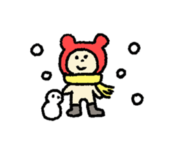 Small sticker ~Bear such as dog~ part2! sticker #2522675