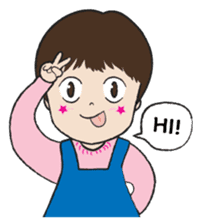 Chernban a happy girl (EN) sticker #2523445