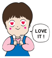 Chernban a happy girl (EN) sticker #2523449