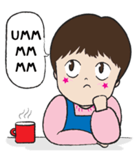 Chernban a happy girl (EN) sticker #2523450