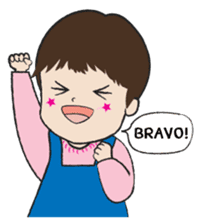 Chernban a happy girl (EN) sticker #2523453