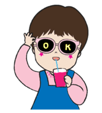 Chernban a happy girl (EN) sticker #2523460