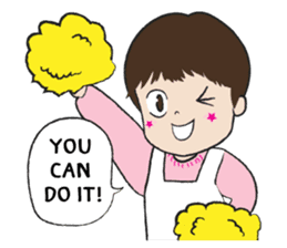 Chernban a happy girl (EN) sticker #2523464