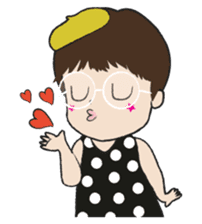 Chernban a happy girl (EN) sticker #2523474