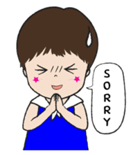 Chernban a happy girl (EN) sticker #2523475