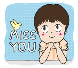 Chernban a happy girl (EN) sticker #2523478