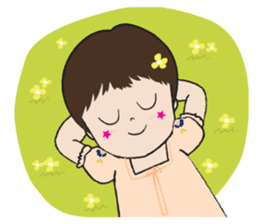 Chernban a happy girl (EN) sticker #2523479