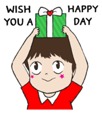 Chernban a happy girl (EN) sticker #2523484