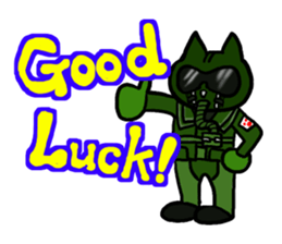 Cute Military neco sticker #2523493