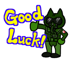 Cute Military neco sticker #2523493