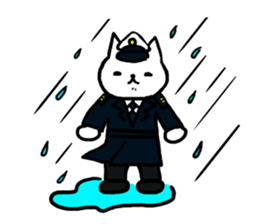 Cute Military neco sticker #2523498