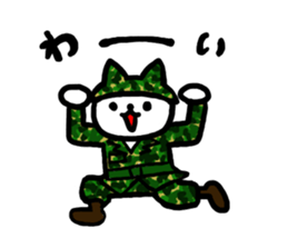Cute Military neco sticker #2523500