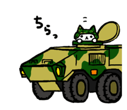 Cute Military neco sticker #2523501