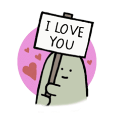 Lard Wants World Peace! sticker #2523850