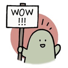 Lard Wants World Peace! sticker #2523851