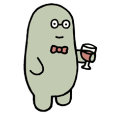 Lard Wants World Peace! sticker #2523859