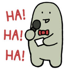 Lard Wants World Peace! sticker #2523880