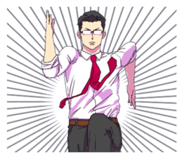 A Cold-hearted Handsome Boss sticker #2524756