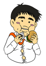 a person in charge TAKAYUKI sticker #2524768