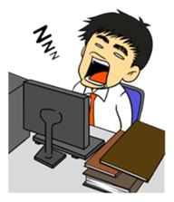 a person in charge TAKAYUKI sticker #2524797