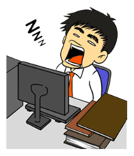 a person in charge TAKAYUKI sticker #2524797