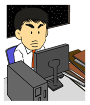 a person in charge TAKAYUKI sticker #2524798