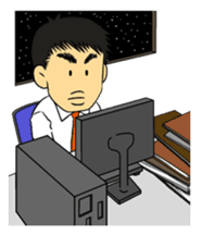 a person in charge TAKAYUKI sticker #2524798