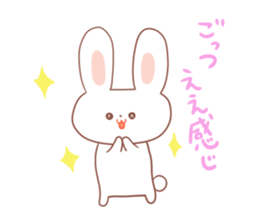 Osaka rabbit Kansai dialect sticker #2524976