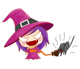 Rin, the funny little witch sticker #2525045