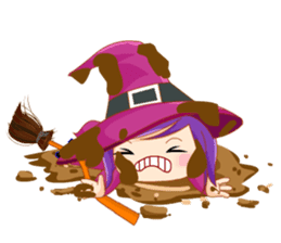 Rin, the funny little witch sticker #2525077