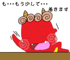 red oni sticker #2525474