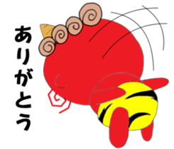 red oni sticker #2525477