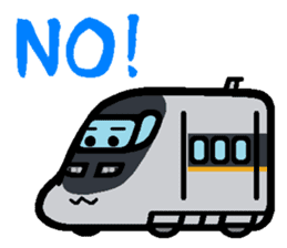 Deformed Shinkansen sticker #2526046