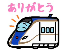 Deformed Shinkansen sticker #2526050