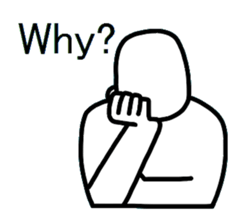 Yes-No man (english) sticker #2526685