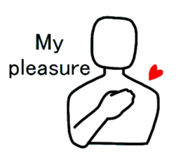 Yes-No man (english) sticker #2526697