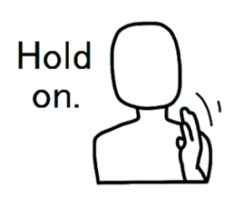 Yes-No man (english) sticker #2526711